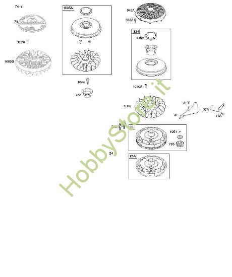 H - Volano B&S - 21 €¦ 217902-0119-E1 brand Stihl